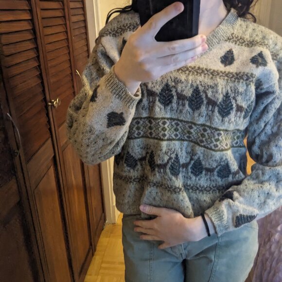 Woolrich Christmas Tree & Deer Sweater - Picture 3 of 8